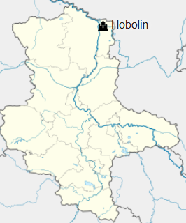 Lokalizacja Hobolina na mapie Saksonii-Anhalt