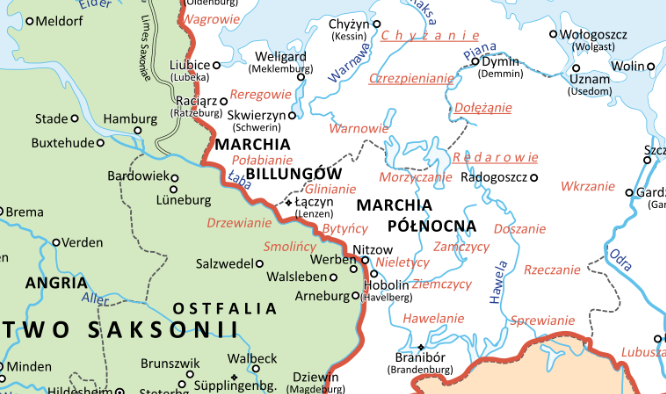 Położenie Lenzen (Łączyn)