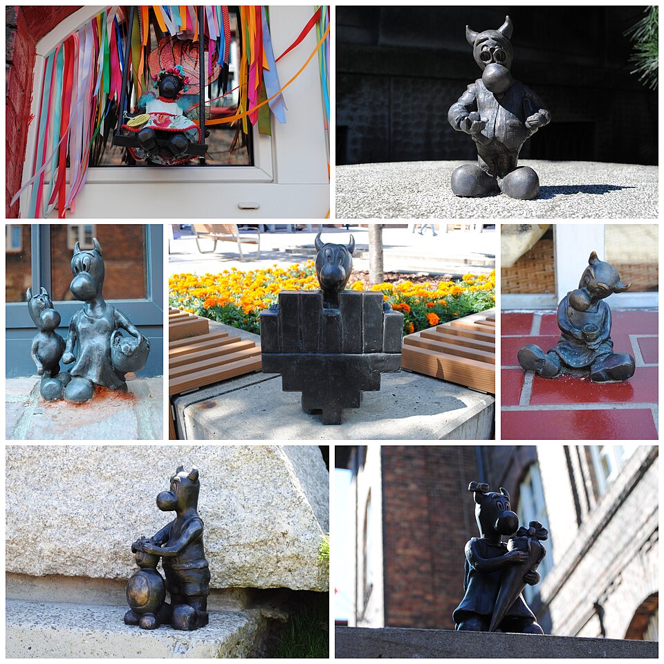 Gretka, Anton, Sztefa i Erwinek, Florka, Michalino, Witosiak oraz Dorka, Katowice, beboki