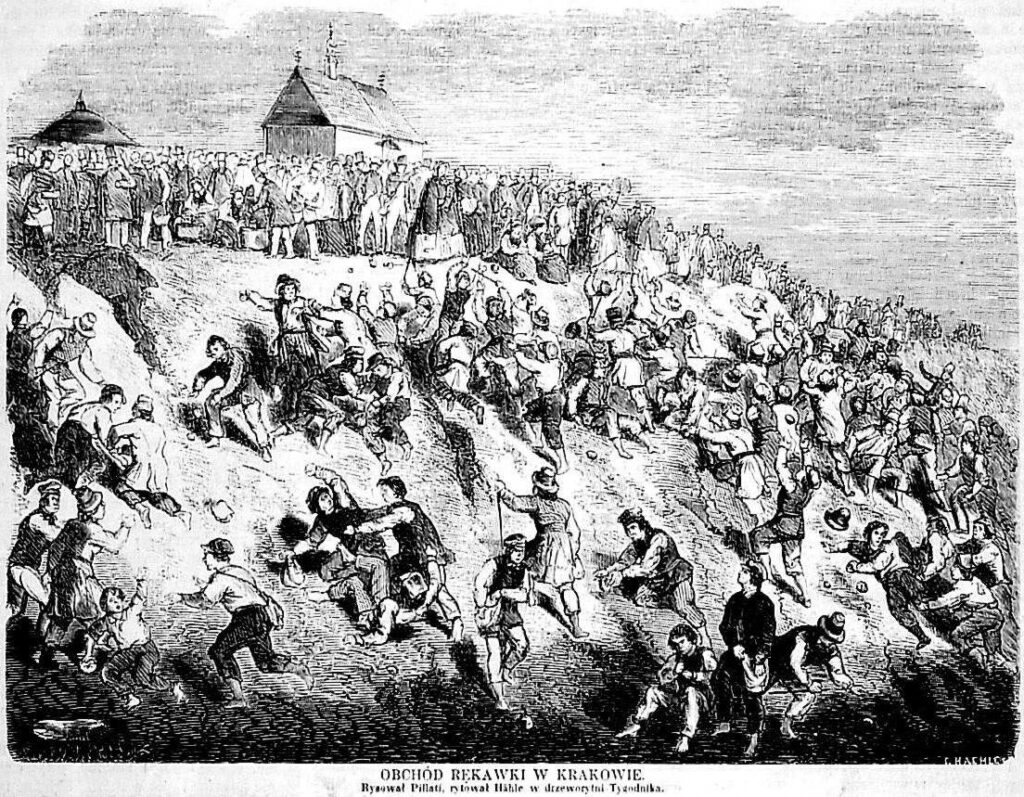 Święto Rękawki
Tygodnik Ilustrowany 7/19 maja 1860